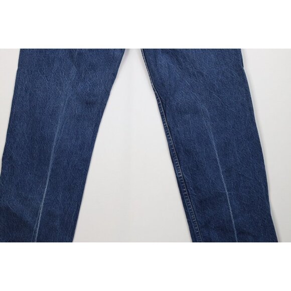 Vintage 80s Levis 505xx Mens 36x32 Distressed Regular Straight Leg Jeans USA - Picture 12 of 14